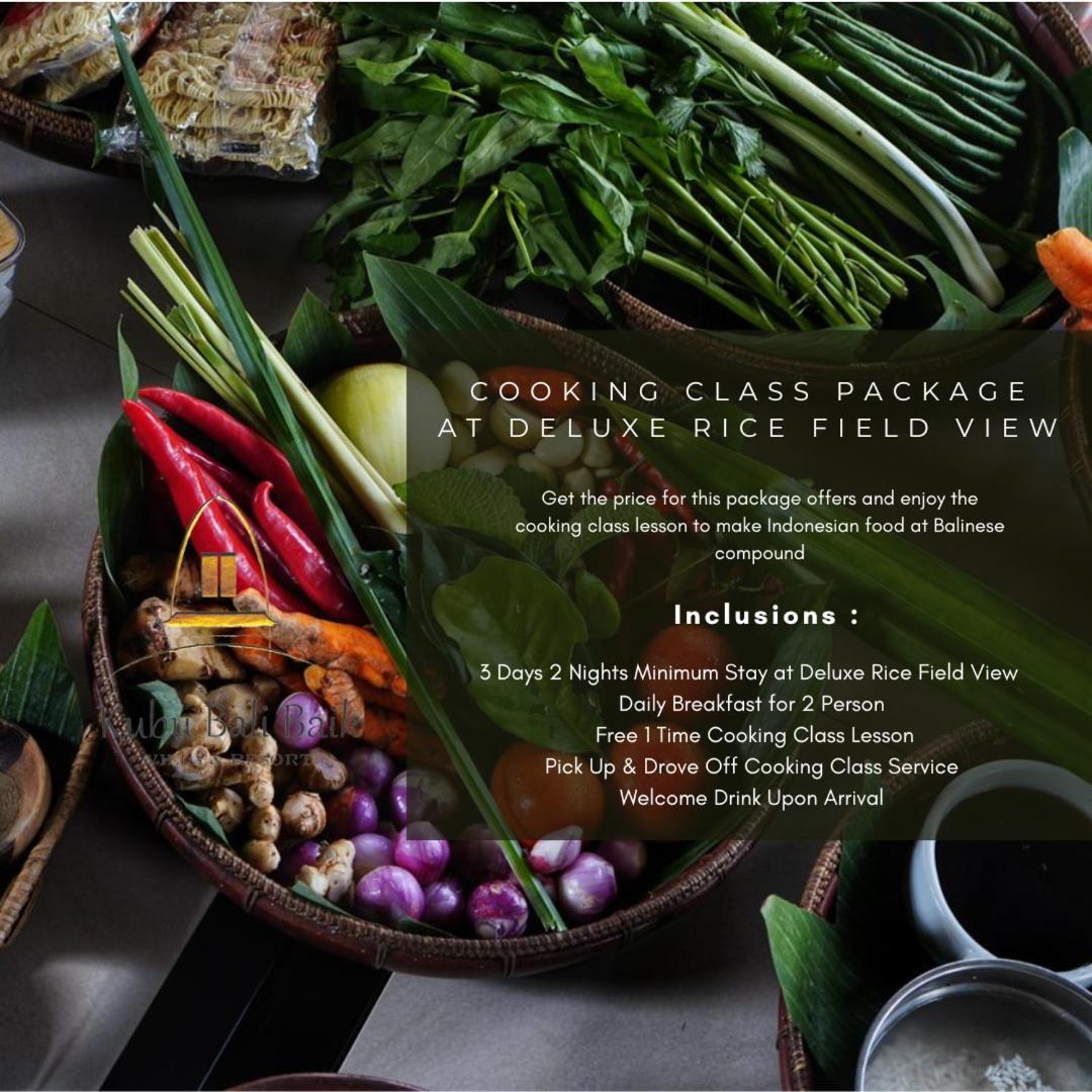 Kubu Bali Baik Villa & Resort - Chse Certified Ubud Eksteriør bilde