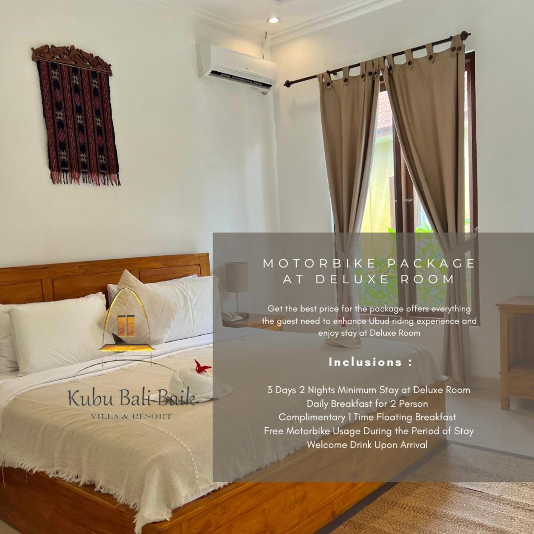 Kubu Bali Baik Villa & Resort - Chse Certified Ubud Eksteriør bilde